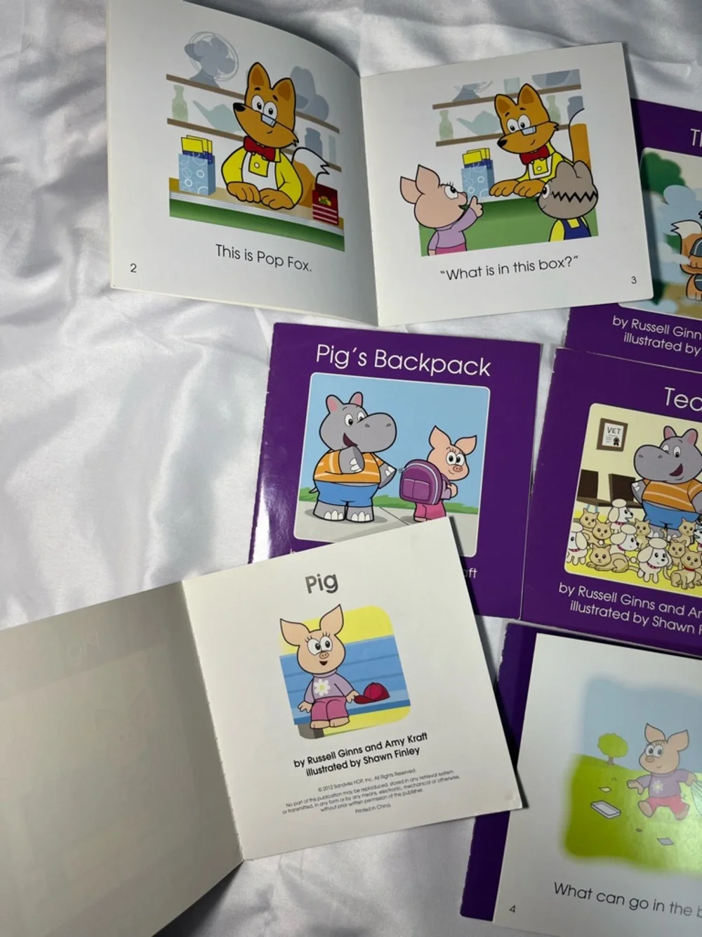 Hooked on Phonics Level 4 Learn to Read Lot 12‎ Books Purple Set Paperback